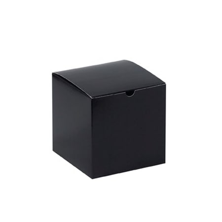 Bsc Preferred 6 x 6 x 6'' Black Gloss Gift Boxes, 100PK BUY00026930
